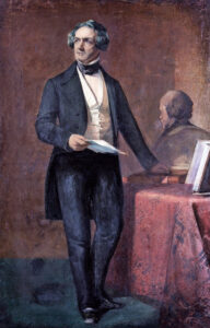 William Macready, watercolor by D. Maclise, c. 1840 in the Natl Portrait Gallery